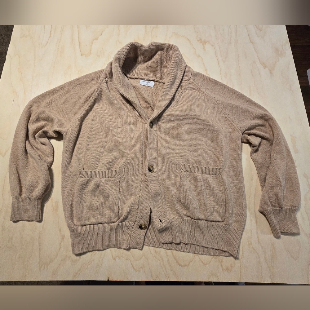 Spiritual Gangster Women's Tan Cardigan Sweater